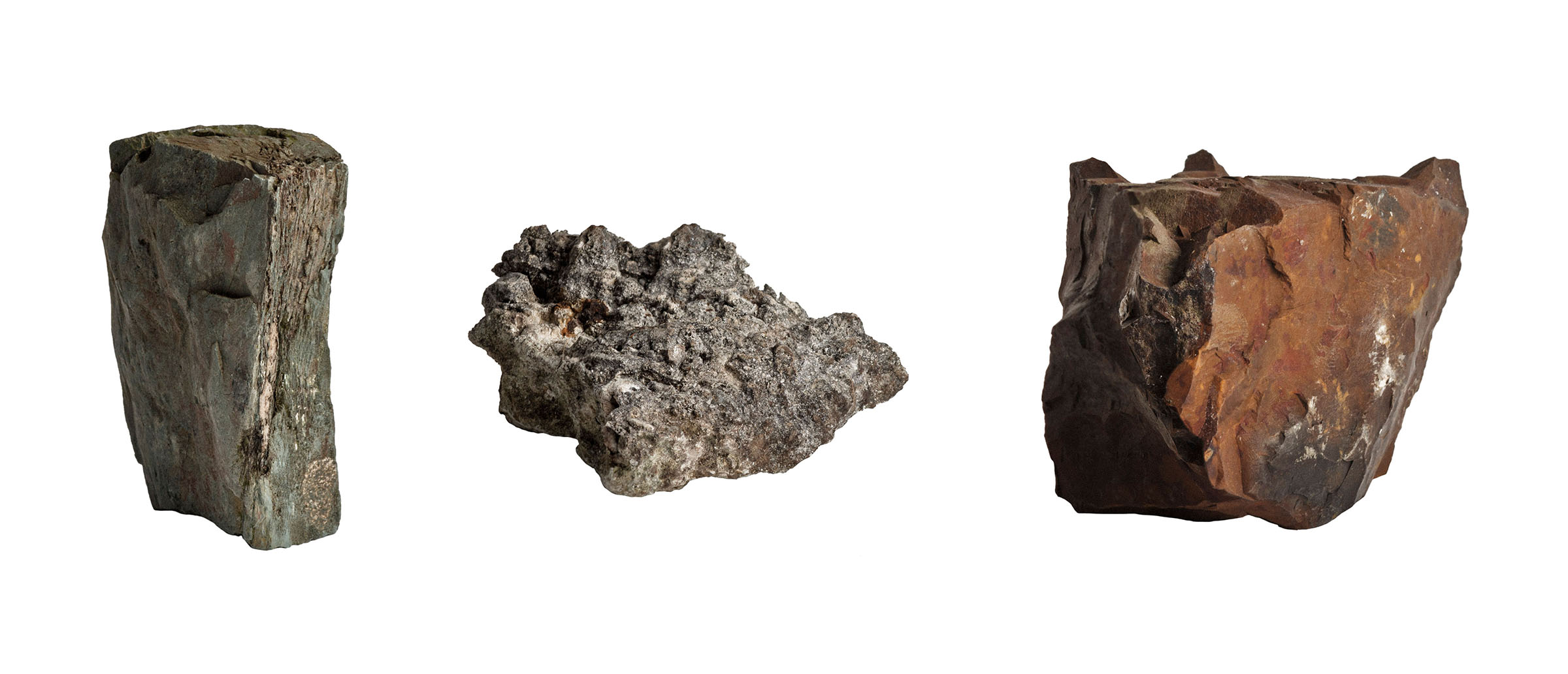 Industrial Revolution, various stones from the area around the mines I photographed