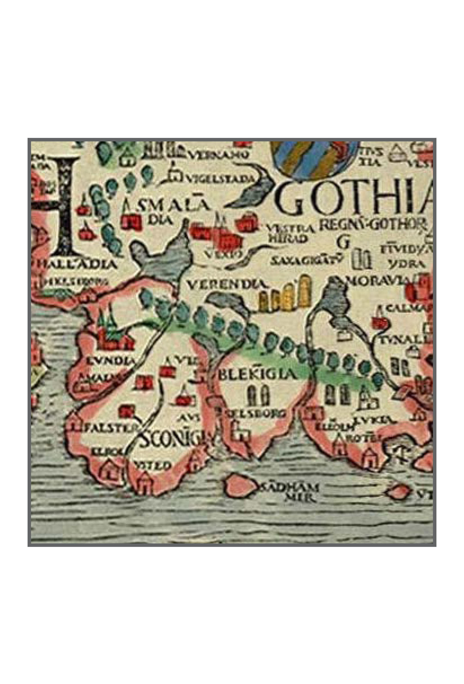 Carta Marina (1539) Close-Up