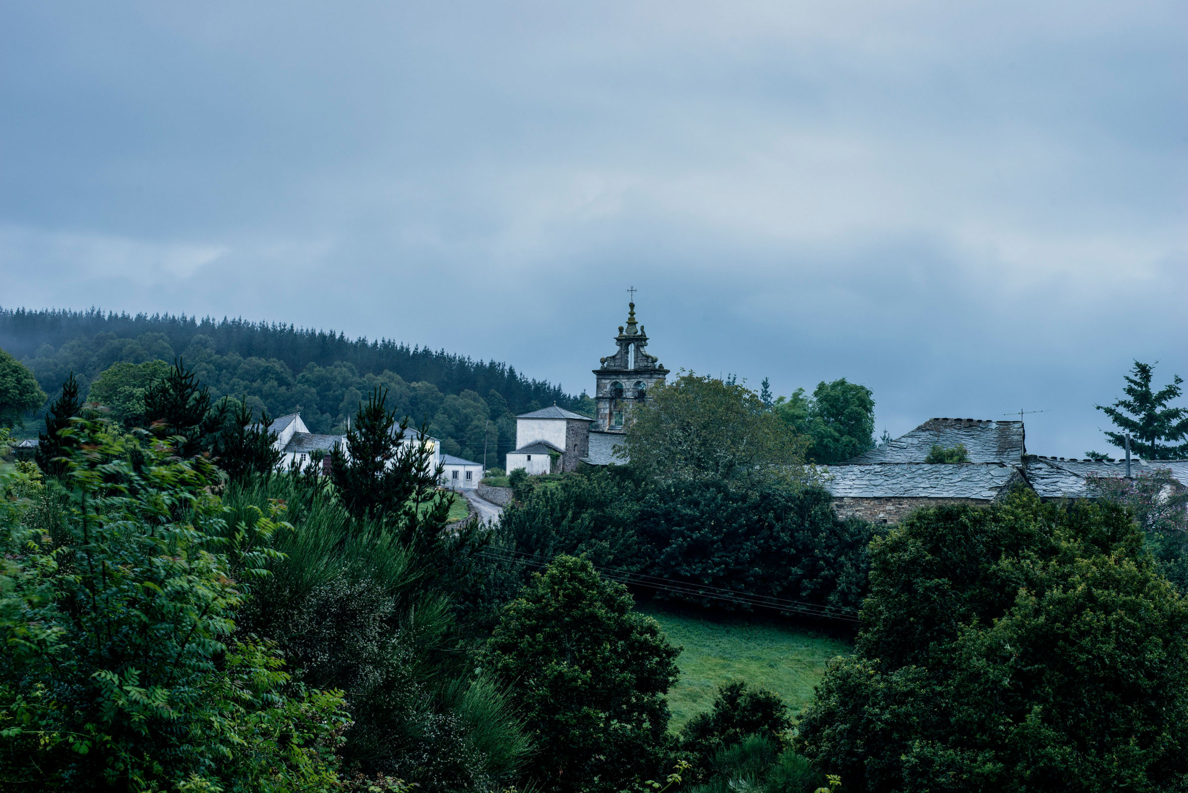 Camino Primitivo, View of O Padron